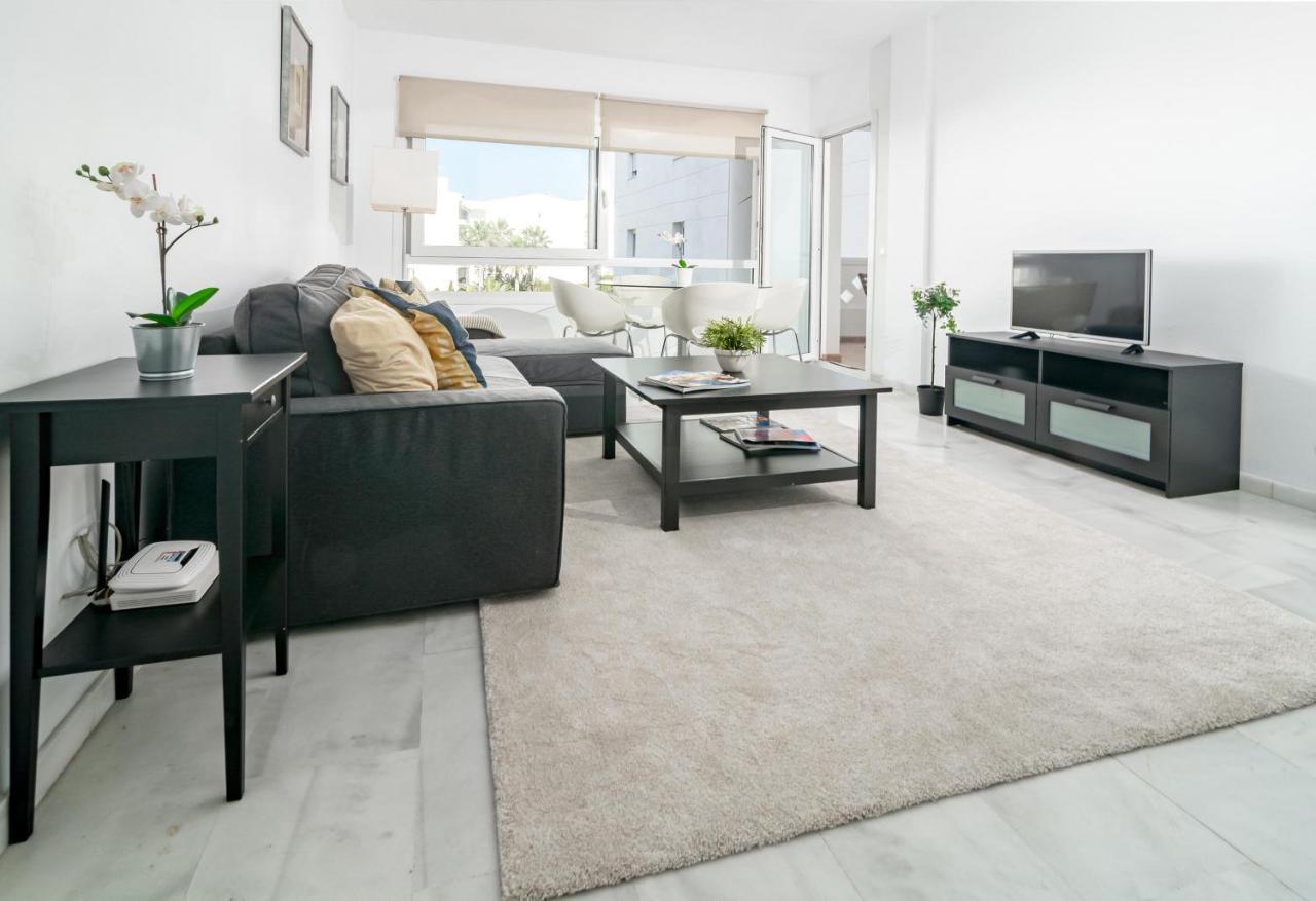 Pr45- Beach Front Apartment Puerto Banus 마르베야 외부 사진