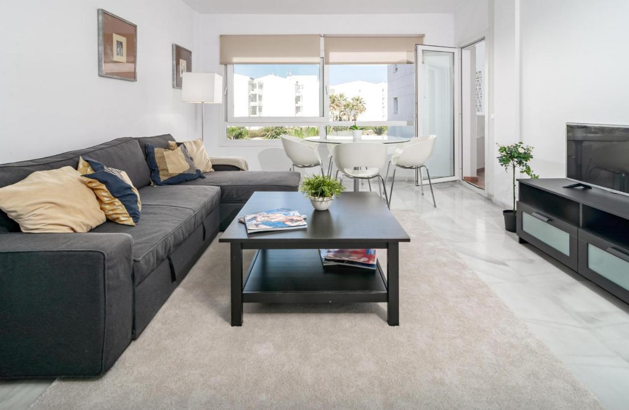 Pr45- Beach Front Apartment Puerto Banus 마르베야 외부 사진