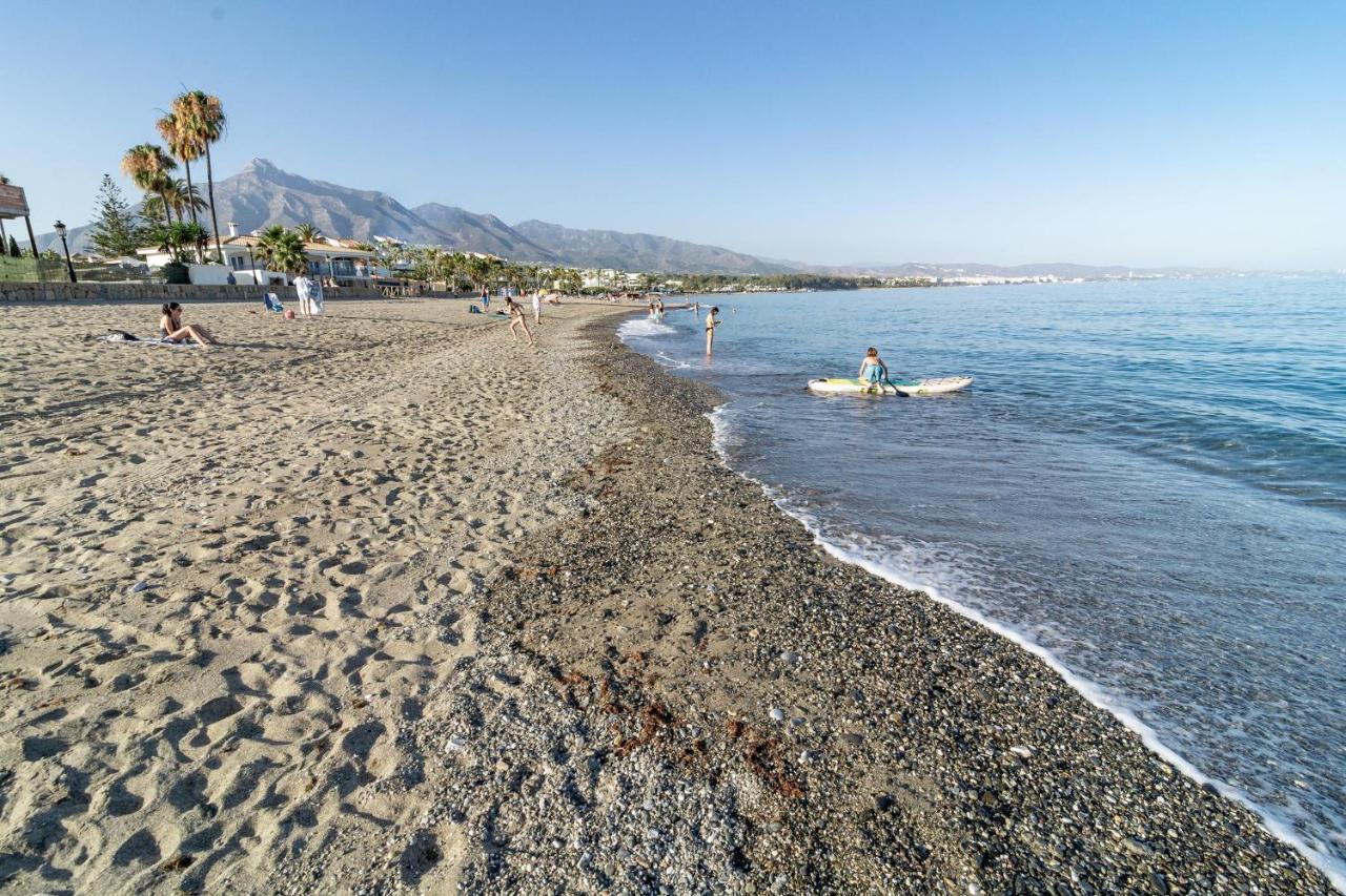 Pr45- Beach Front Apartment Puerto Banus 마르베야 외부 사진