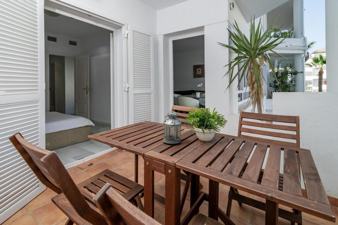 Pr45- Beach Front Apartment Puerto Banus 마르베야 외부 사진
