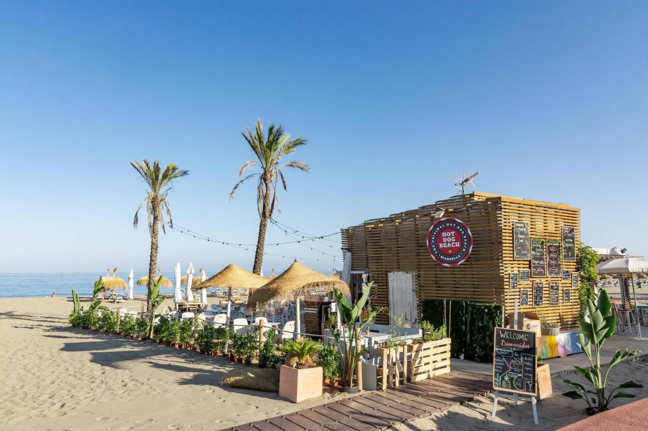Pr45- Beach Front Apartment Puerto Banus 마르베야 외부 사진
