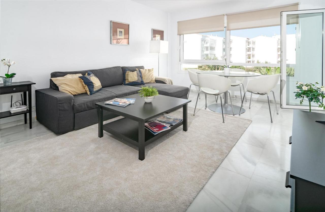 Pr45- Beach Front Apartment Puerto Banus 마르베야 외부 사진